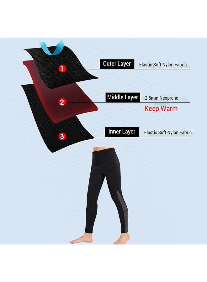 Generic 3mm Neoprene Wetsuit Pants Men Surfing Pants Keep Warm Diving Pants for Swimming Surfing Diving - Image 4