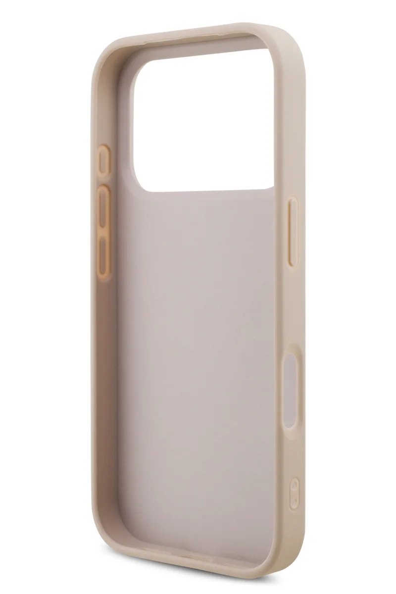 GUESS PU Leather Case with Big 4G & Classic Logo for iPhone 17 Pro Max / Easy Snap-On / Sustainable Packaging / Comfortable Grip / Drop Protection / Slim Profile & Lightweight Design - Pink
