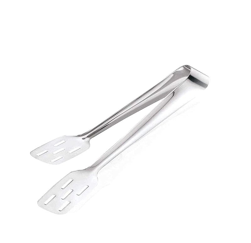 Dynore Stainless Steel Cake Tong Used for Serving Dishes Like Cakes and Green Tea Filter/Coffee mesh/Loose Leaves Green Tea Filter/Unique Poha Strainer/Mesh Strainer for Kitchen, 23.5 Centimeters - Image 2