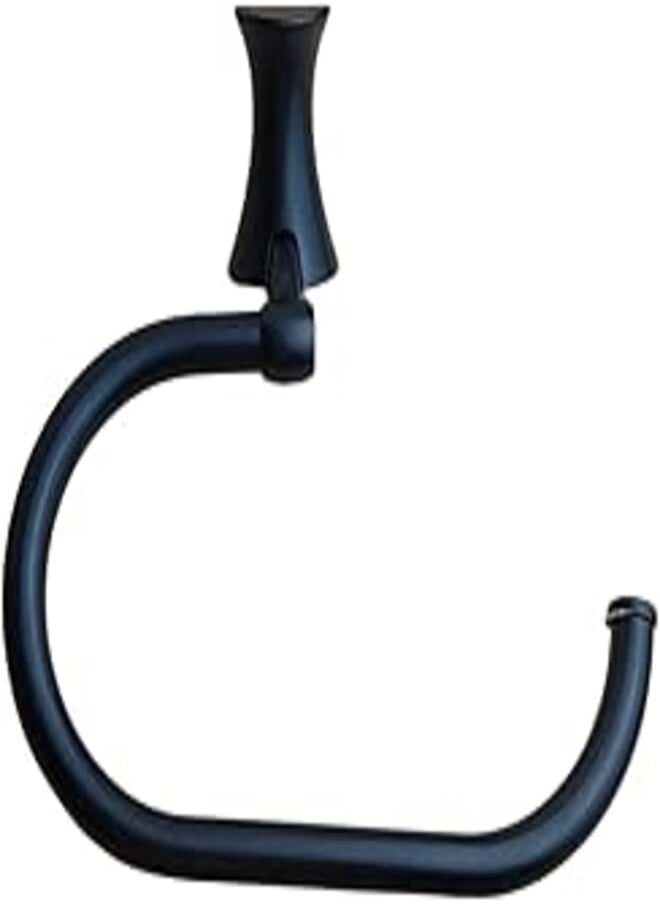 Generic Oval Towel Holder (Oval Open Black) 