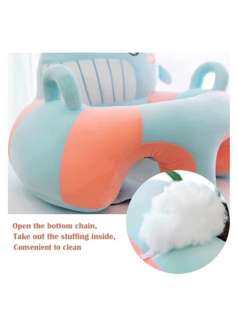 XiuWoo - Baby Sofa Support Seat Learn Sitting Chair Nursery Support Seat Pillow Protector Plush Learning to Sit Cushion Baby Sitting Chair Bed Plush Toys Baby Bouncer Infants Floor Seats - Image 1