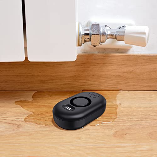 METAK Water Leak Detector Sensor Alarm: Home Water Flooding Monitor Smart Sink Overflow Monitoring Adjustable Wet Moisture Alert Pipe Leakage Drip Detection Warning for Basement Floor (1 Sensor) - Image 5