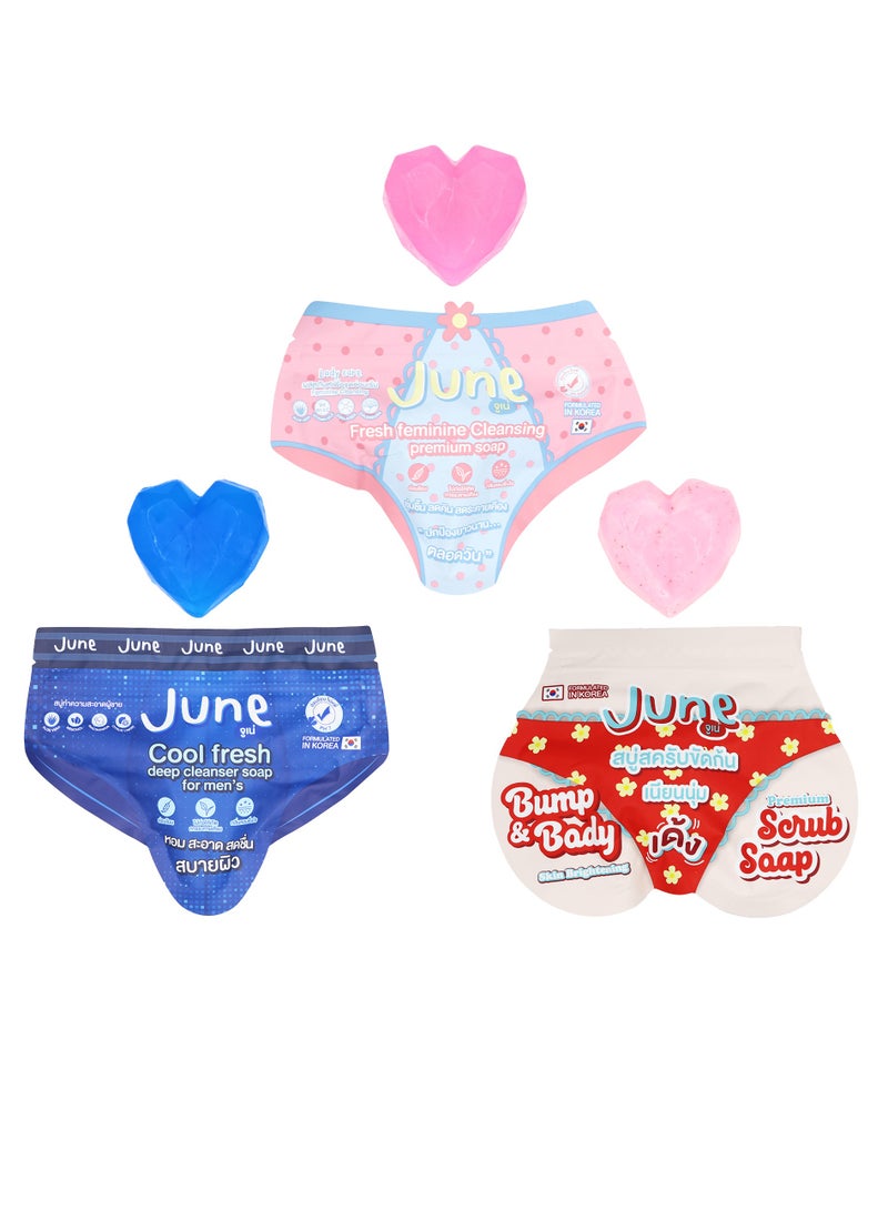 JUNE 3-Piece June Soap 50*3gm - Image 1