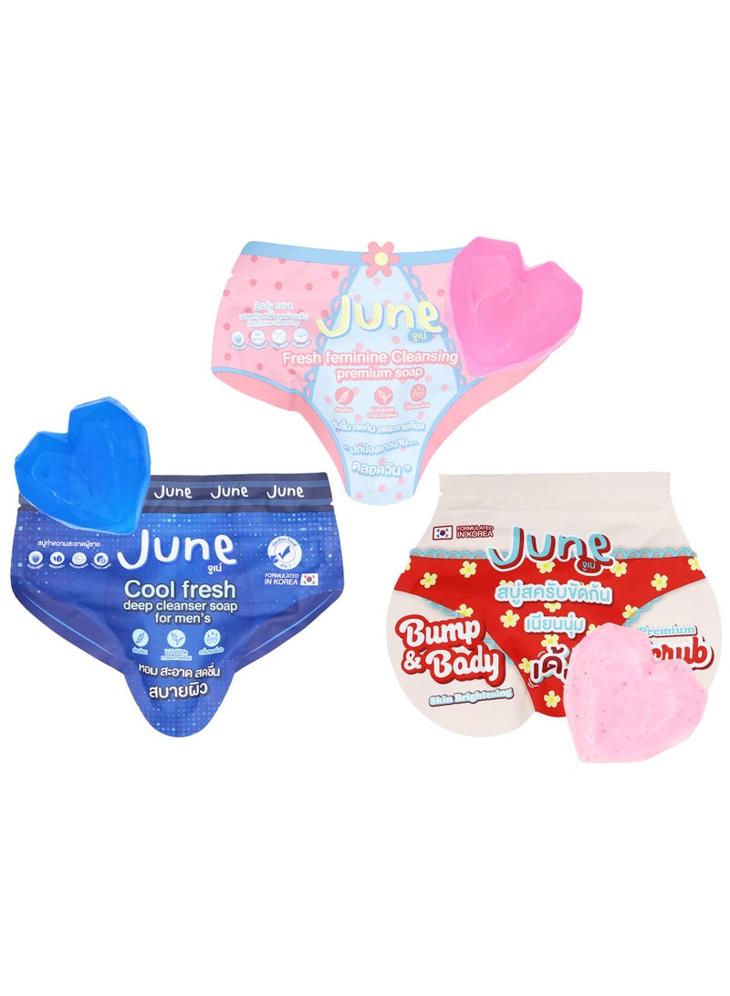 JUNE 3-Piece June Soap 50*3gm - Image 2