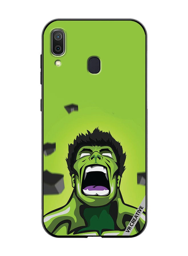 VR CREATIVE Protective Case Cover For Samsung Galaxy A30 Hulk Design Multicolour - Image 1