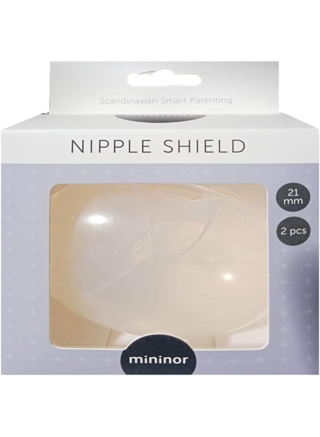 Mininor 16800 Nipple Protector, 21 Mm, Transparent - Image 2
