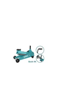 TOTAL TOTAL 3 Ton Hydraulic Garage Jack – Fast Lifting, Dual Pump Hydraulic Floor Jack for Car & Vehicle Maintenance – 85mm Min Height, 515mm Max Height, 430mm Travel  - Image 5