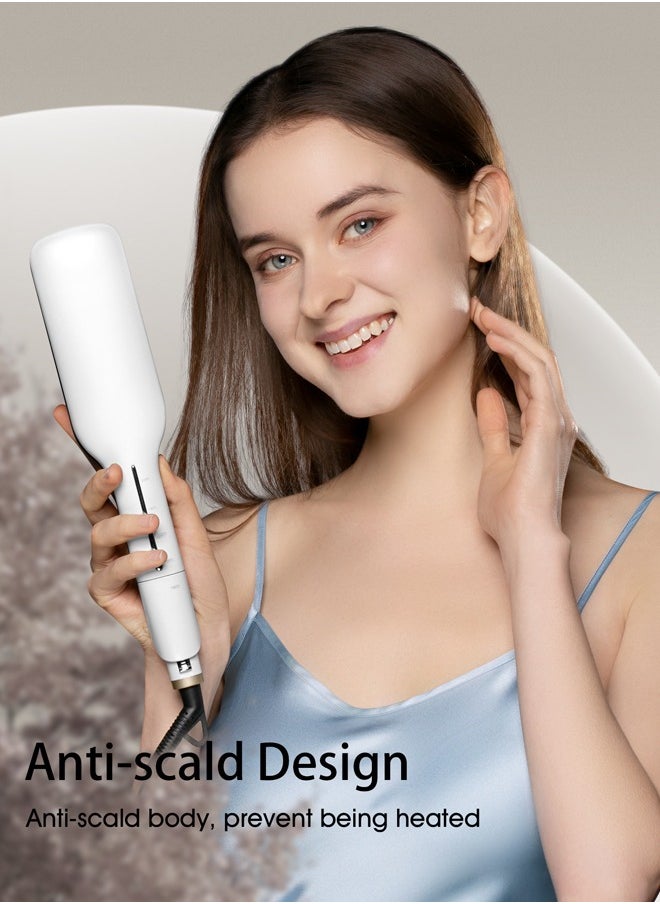 ENCHEN Hair Iron Enrollor Pro Waves Curling 3 Barrel Deep Waver Crimper Ceramic Beachy Waving Wand  - Image 2