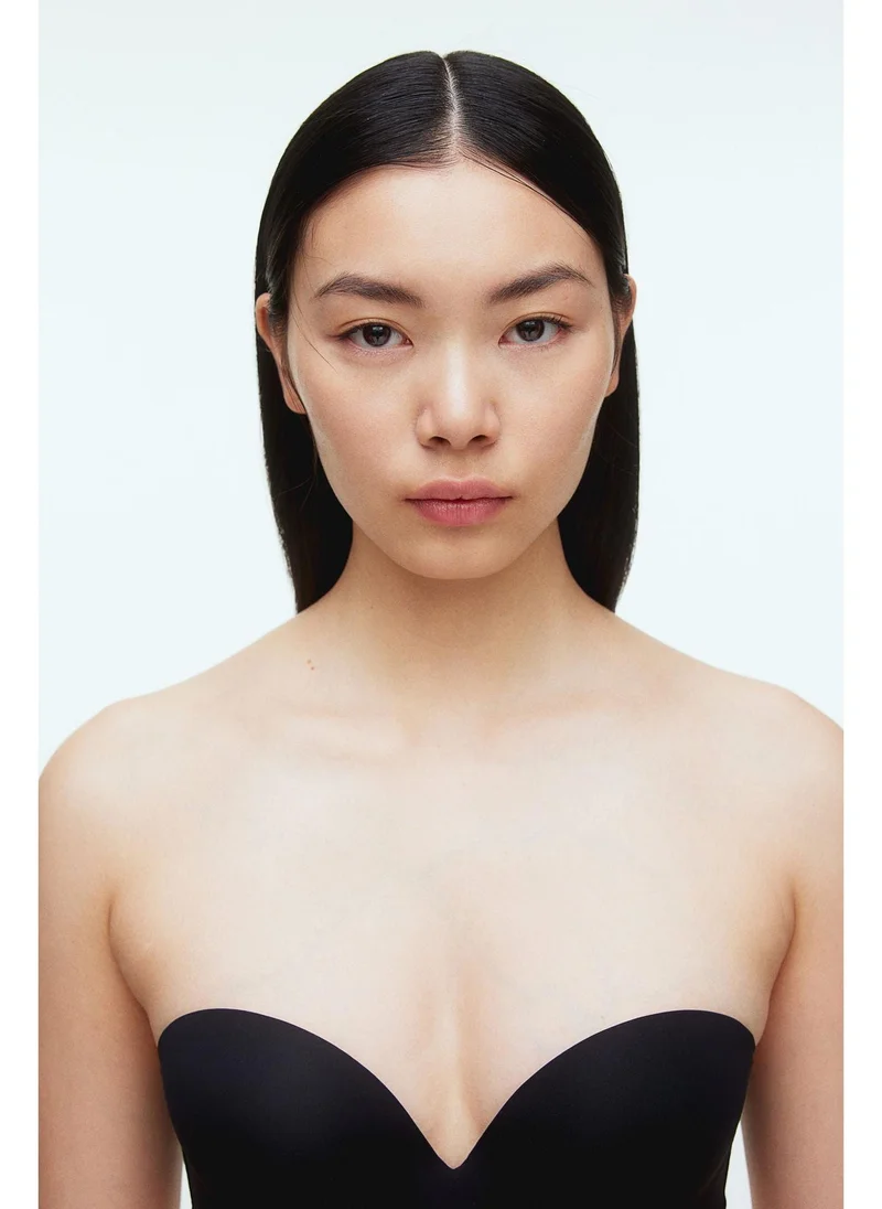 اتش اند ام Microfibre super push-up balconette bra