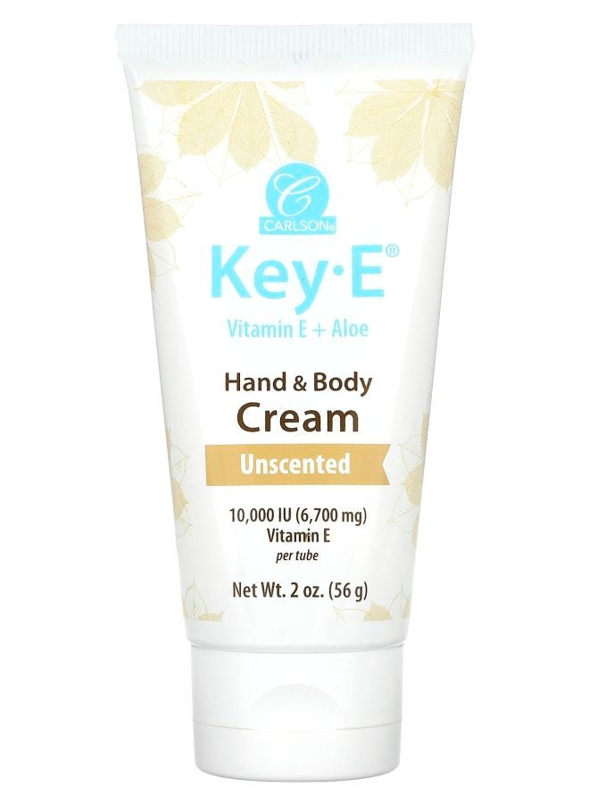 Key - E Hand & Body Cream Unscented 2 oz (56 g)