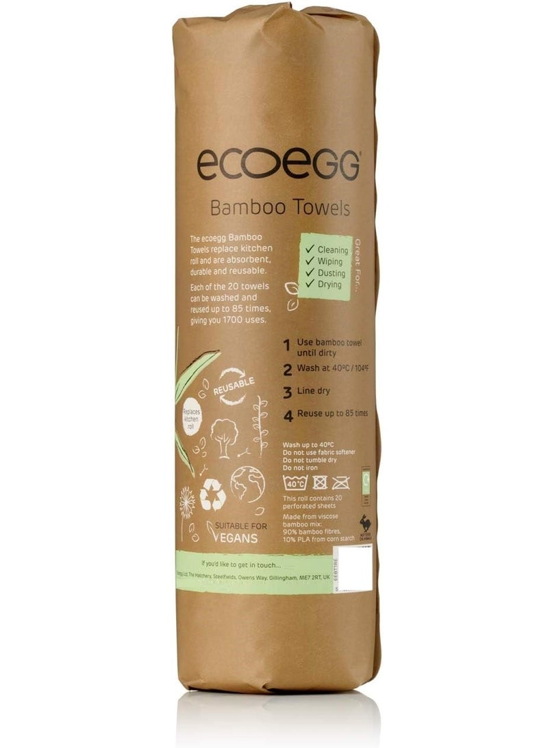 Ecoegg Bamboo Kitchen Towels - Image 2