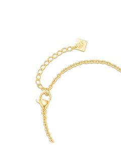 CERRUTI 1881 Eletra Gold Plated Stainless Steel with White Mother of Pearl and Crystals Bracelet for Women  - Image 3