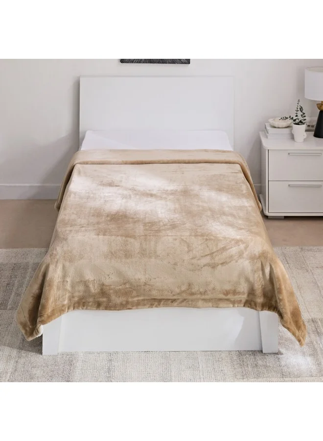 Home Box Snugsoft Flannel Double Layer Twin Blanket 150 x 200 cm