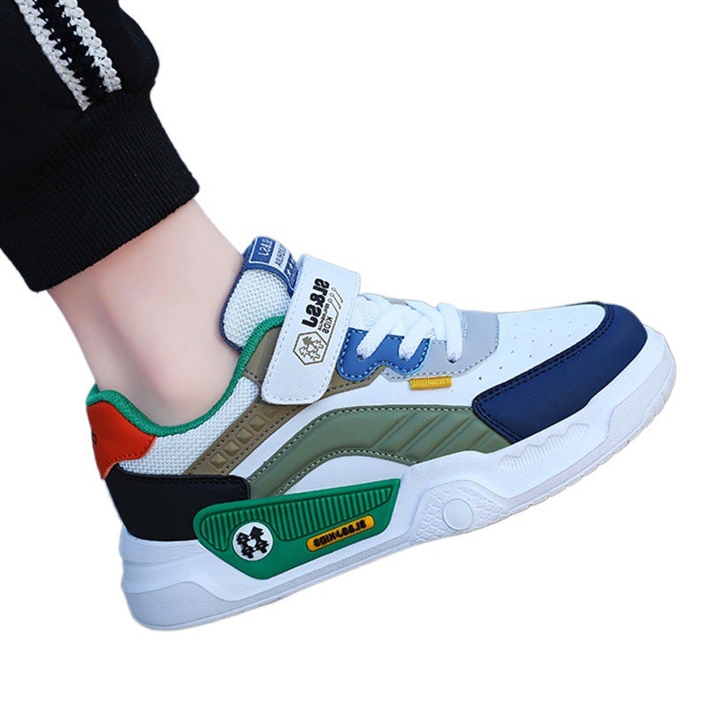 Children'S Shoes Boys Children'S Sneakers Middle And Large Children'S Spring Breathable Summer Boys Sports Shoes - Image 5