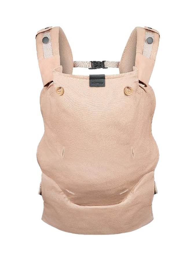 babymoov Moov And Boost Baby Carrier And Travel Booster Seat - Hazelnut  - Image 1