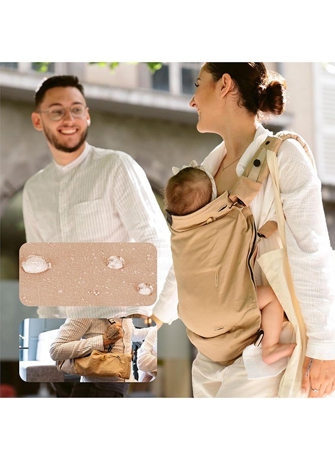 Moov And Boost Baby Carrier And Travel Booster Seat - Hazelnut