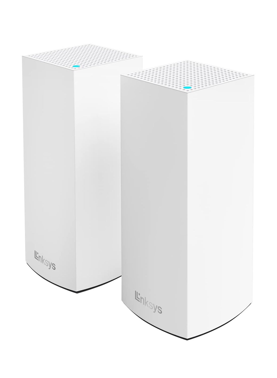 Linksys Atlas Pro 6 Dual-Band Mesh WiFi 6 Router, 600 + 4800 Mbps Speed, 5400 sq ft Range, OFDMA Tech, Easy App Controls, 2 Pack, White | MX5502-ME price comparison Qatar – cheapest at Noon