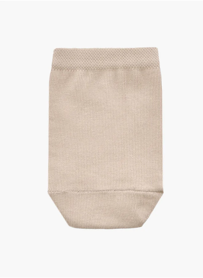 سيليست Floral Textured No Show Socks - Set of 3