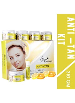 Skin Secrets Anti Tan Facial Kit For Tan Removal 310Gm (Pack Of 6)  - Image 3