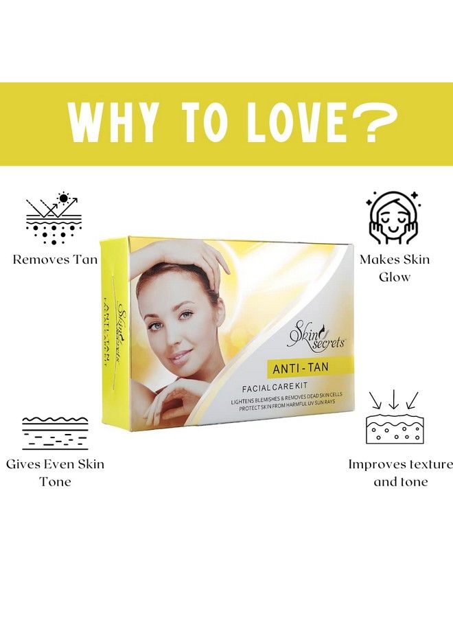 Skin Secrets Anti Tan Facial Kit For Tan Removal 310Gm (Pack Of 6) - Image 4