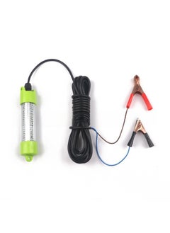 Generic Fishing Lamp Floor Lamp Style Electric Torch Lighting Decoration Lantern For Outdoor Camping Hiking Picnic Barbecue-Color:45W (can Only Be Used Underwater),5 M Line With Clip Only, White Light  - Image 2