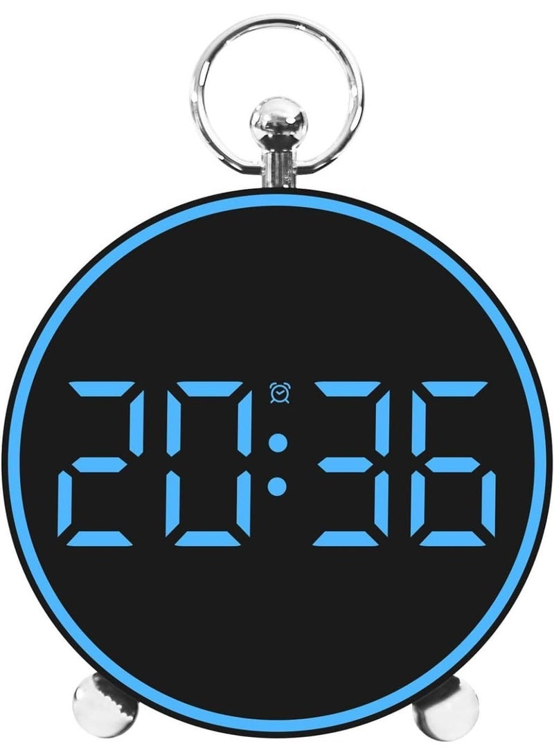 ساعة منبه رقمية متعددة الوظائف بصوت وإضاءة LED - Image 1