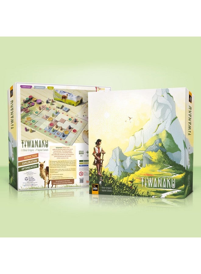 Sit Down! Sit Down! Tiwanaku - Sit Down! Strategy Board Game, Deduction Exploration Optimization, Pachamama Mother Earth Wheel, Play Solo Mode Or with Up to 4 Players, 30-60 Minute Play Time, for Ages 14+  - Image 3