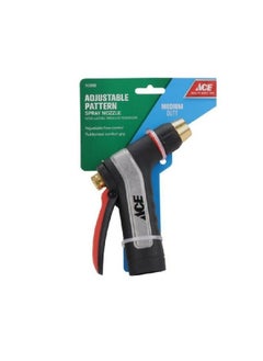 ACE Aqua Gun Adjustable Pattern Flow-Control Hose Spray Nozzle Multicolour 7.55 x 5.6 x 1.75 cm 10200-A 