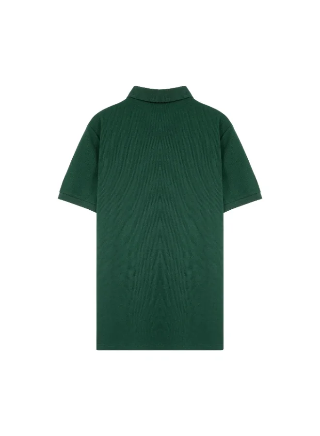 Cedro CEDRO MEN'S CASUAL REGULAR FIT LIGHT WEIGHT WRINKLE RESISTANT ANTI-BACTERIAL STRETCHABLE DURABLE POLO T-SHIRT