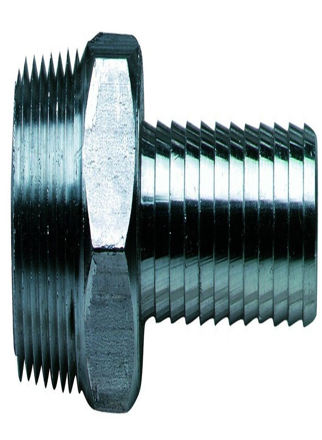 Moeller Marine Aluminum Fuel Line Hose Barb (1/4" NPT x 3/8")