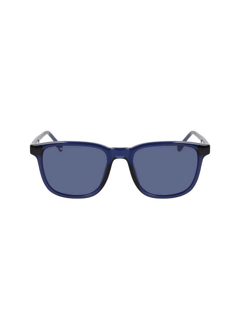 LACOSTE FULL RIM BIO INJ-G820 INJECTED LACOSTE SUNS L6029S 5319 (410) TRANSPARENT BLUE  - Image 2