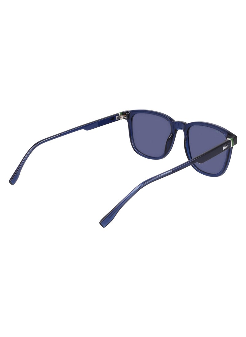 FULL RIM BIO INJ-G820 INJECTED LACOSTE SUNS L6029S 5319 (410) TRANSPARENT BLUE