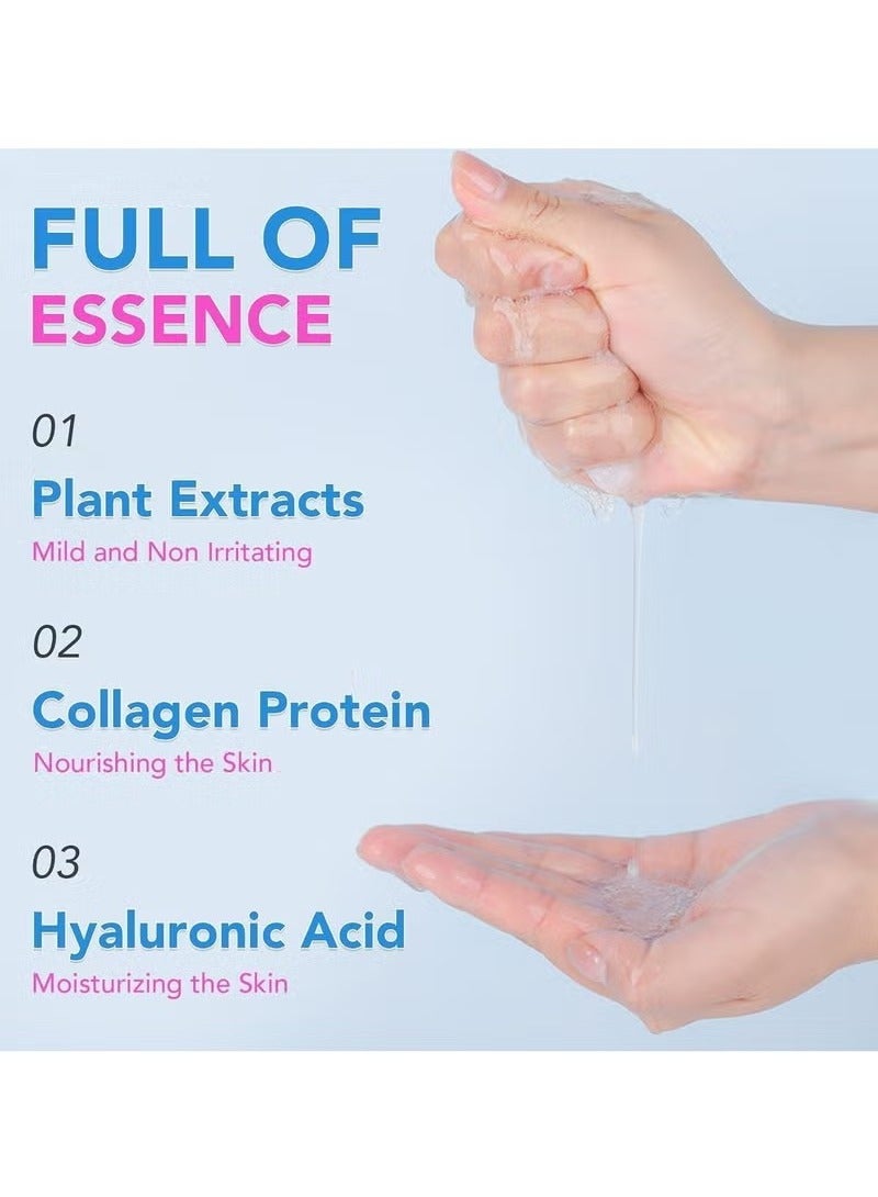SADOER Face Pack Facial Sheet Mask 10pc Face Moisturizer for Women Hydrating Moisturising Face Sheet Masks Nourishing Improves Skin Face Care for Dehydrated Dull Tired Skin - Image 3