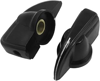 uxcell uxcell a14061600ux0016 Plastic 6mm Shaft Dia Volume Knob Cap K7-2 for Potentiometer Pot Pack of 2  - Image 1