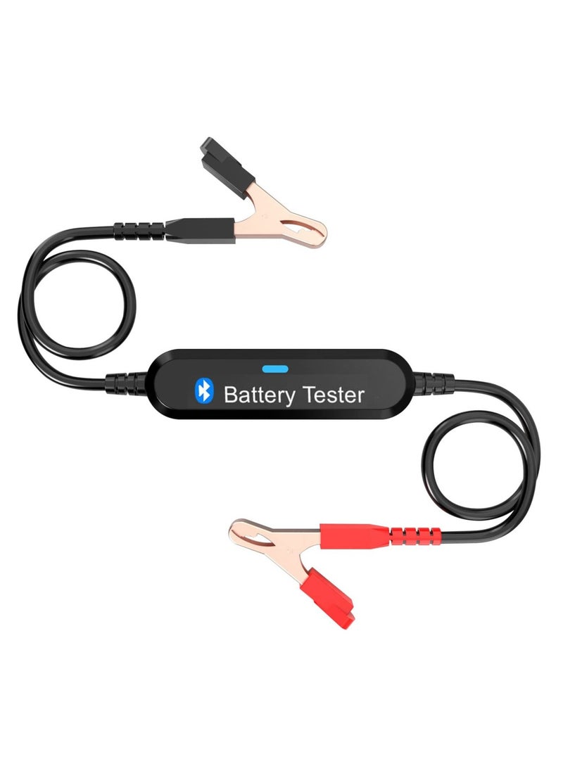 Excefore - Car Battery Tester, 6V 12V Car BT Battery Tester Battery Load Tester Internal Resistance Tester Analyzer for Car Motorcycle Lawn Mower Steamship - Image 1