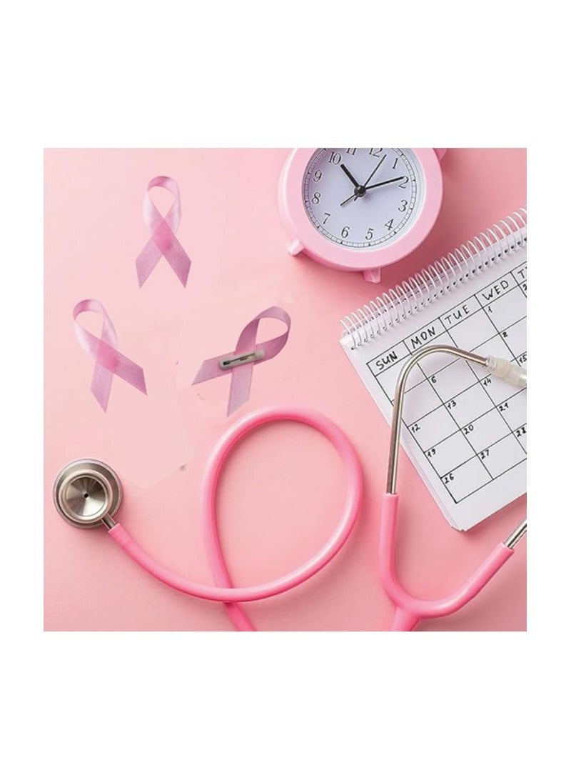 PRINTSHOP4ME PinkCancer Awareness Lapel Pins - Hope Ribbon Design for Fundraising - Ideal for Charity Events, Fundraisers, and Awareness  - Image 4