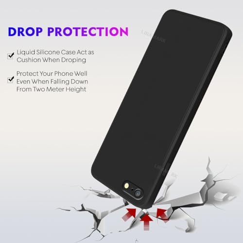 LIRAMARK Silicone Soft Back Cover Case for Oppo A71 (Silicone Black) - Image 5