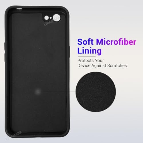 LIRAMARK Silicone Soft Back Cover Case for Oppo A71 (Silicone Black) - Image 2