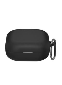 Silicone Case for Shokz Open Fit Wireless Earphones Earbuds Dustproof Protector Cover (Black)