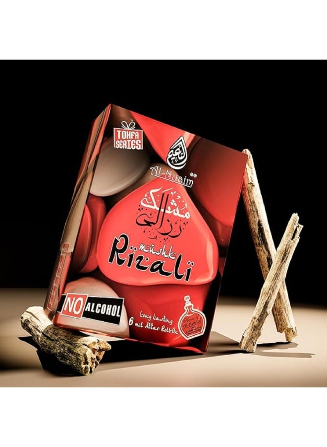 Al Nuaim Al-Nuaim Tohfa Series Mushk Rizali Attar Roll-On Perfume Oil for Women & Men (Unisex) – 6ml | Alcohol-Free Long Lasting White Musk Attar | Oriental Concentrated Ittar Roll-On for Daily Wear, Prayer & Travel - Image 5