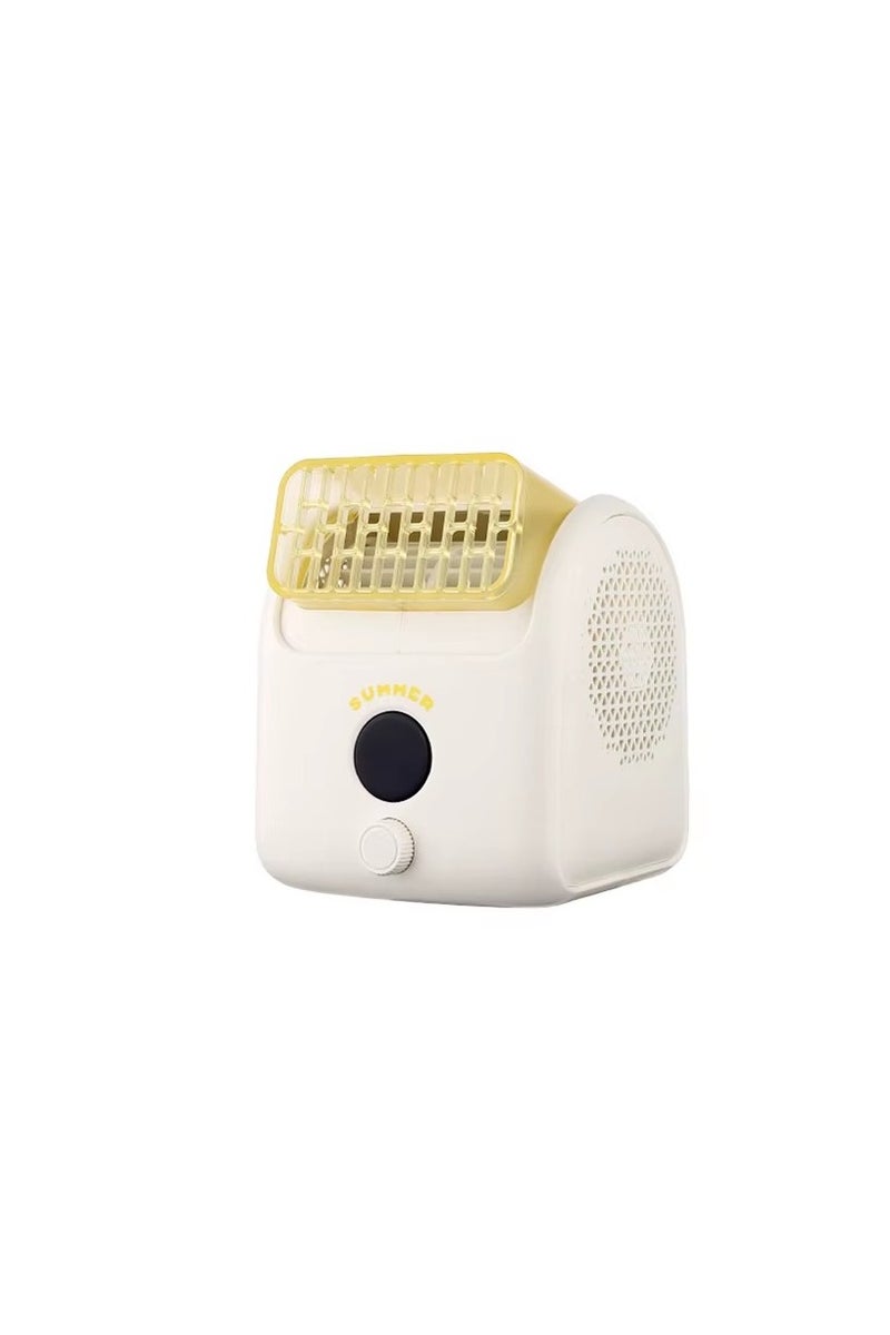 بلو فاير مروحة مكتب بدون شفرات متعددة السرعات بشاشة رقمية – مكيف هواء صغير محمول - Image 1