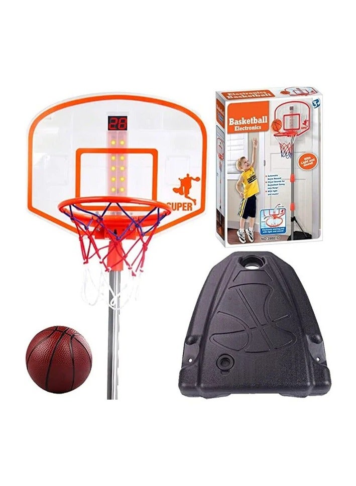 KINGSPORT Electronic basketball hoop, adjustable 94 - 167 cm. - Image 2