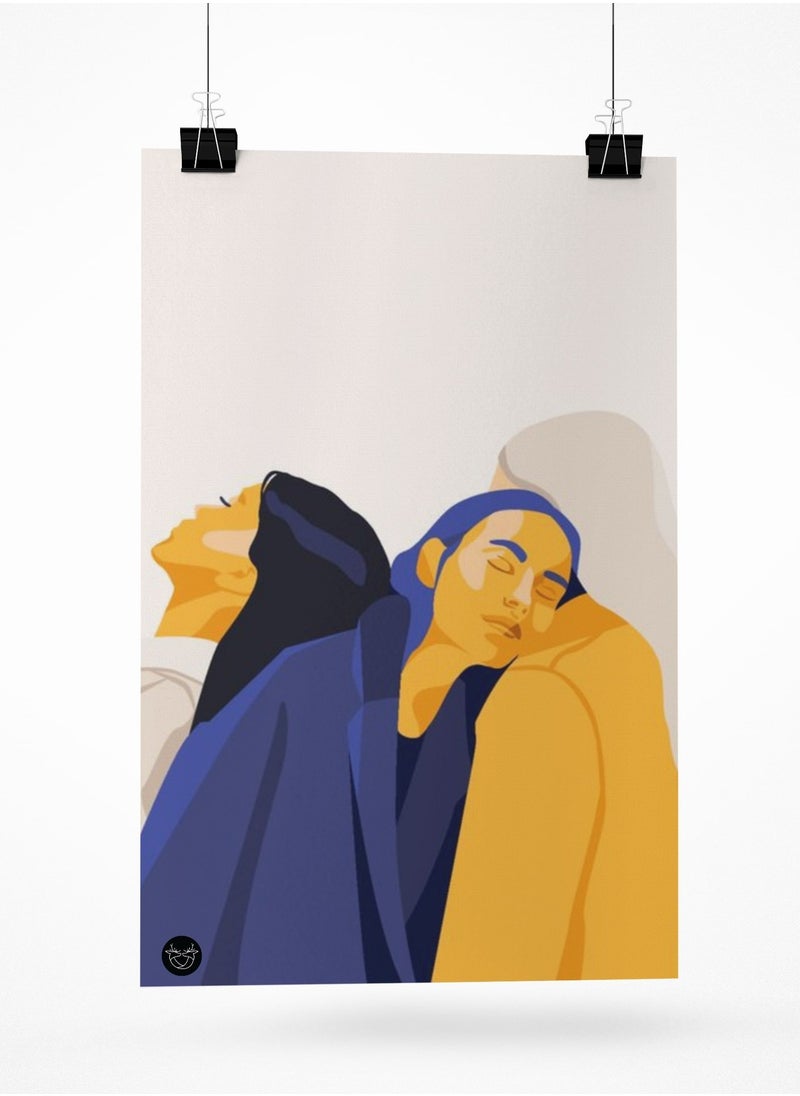Reeman Design Poster printing the design of the embodiment of a friend's shoulder 