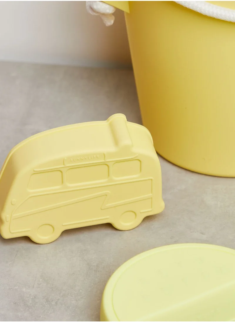 SUNNY LIFE Silicone Bucket & Spade Set Citrus