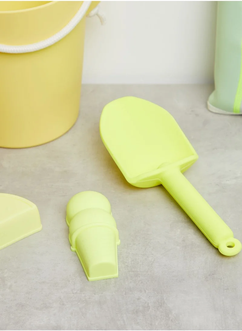 SUNNY LIFE Silicone Bucket & Spade Set Citrus