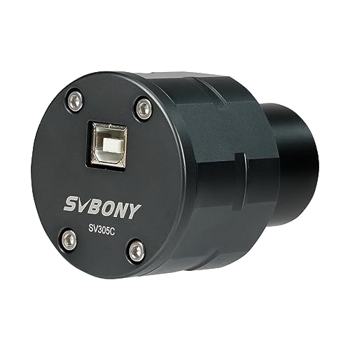SVBONY SV305C Astrophotography Camera 21MP IMX662 Color Telescope Camera with Removable UV IR Cut Glass 125 Electronic Telescope Eyepiece for Planetary Moon AstrophotographyEAA - Image 1
