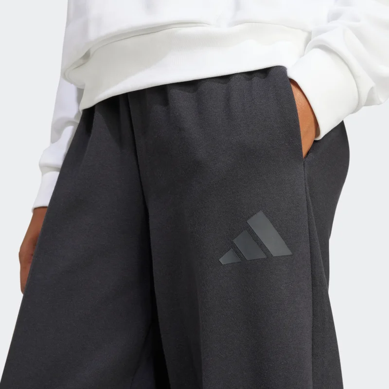 Adidas Essential Contemporary Logo Fleece Barrel Pants