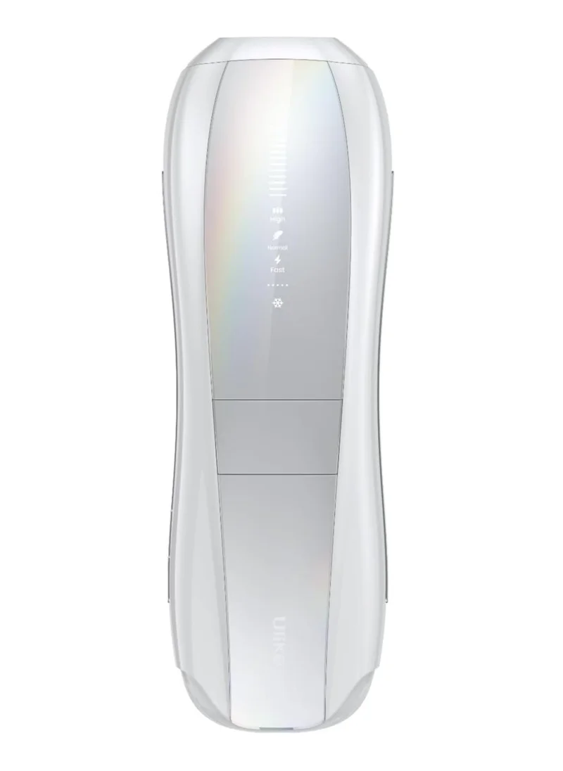 Ulike Ulike Air 10 IPL Laser Hair Removal for Women & Men, 65°F Ice-Cooling, Dual Lights, Skin Sensor & SHR Mode for Nearly Painless, Long-Lasting Hair Removal, Includes Leather Case, Silver