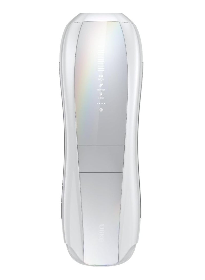 Ulike Air 10 IPL Laser Hair Removal device for Women & Men/IPL device, 65°F Ice-Cooling, Dual Lights, Skin Sensor & SHR Mode for Nearly Painless, Long-Lasting Hair Removal device, Includes Leather Case, Silver - Image 2
