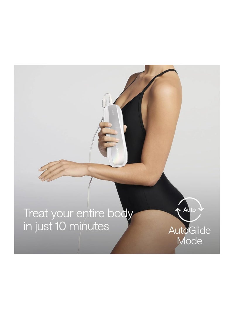 Ulike Air 10 IPL Laser Hair Removal device for Women & Men/IPL device, 65°F Ice-Cooling, Dual Lights, Skin Sensor & SHR Mode for Nearly Painless, Long-Lasting Hair Removal device, Includes Leather Case, Silver - Image 5
